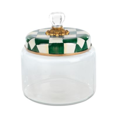 Emerald Check Medium Kitchen Canister