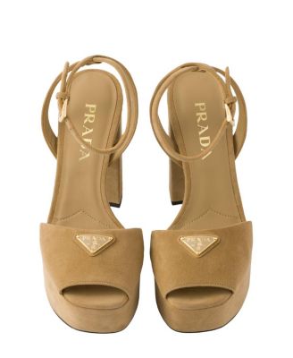 Women's Suede Platform Sandals