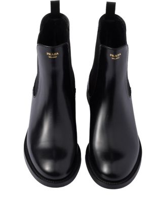  Women's Brushed Leather Ankle Boots