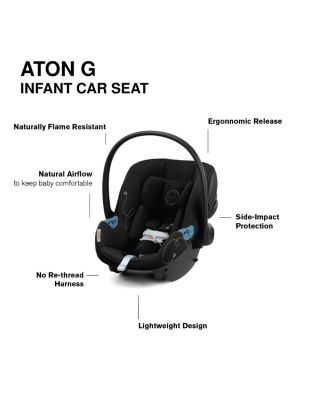 EOS 5-in-1 Travel System Stroller + Lightweight Aton G Infant Car Seat