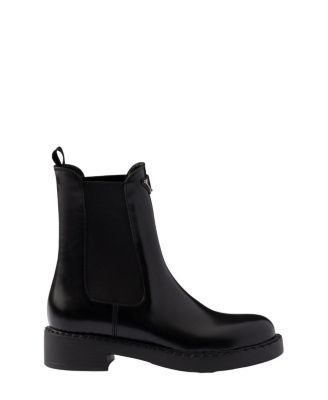 Women's Brushed Leather Chelsea Boots
