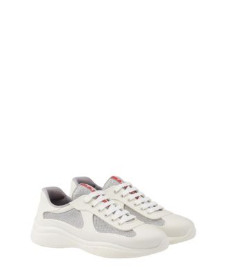 Men's America's Cup Soft Rubber and Bike Fabric Sneakers