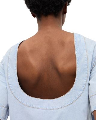 Scoop Back Mini Dress