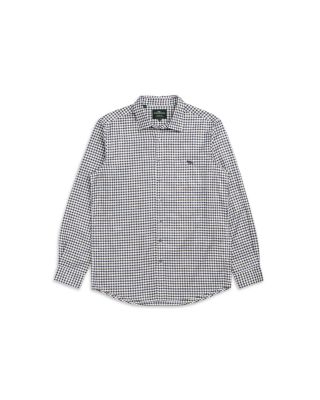 Gebbies Valley Cotton and Linen Plaid Shirt