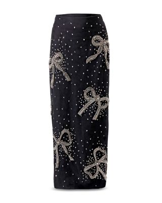 Embellished Midi Skirt