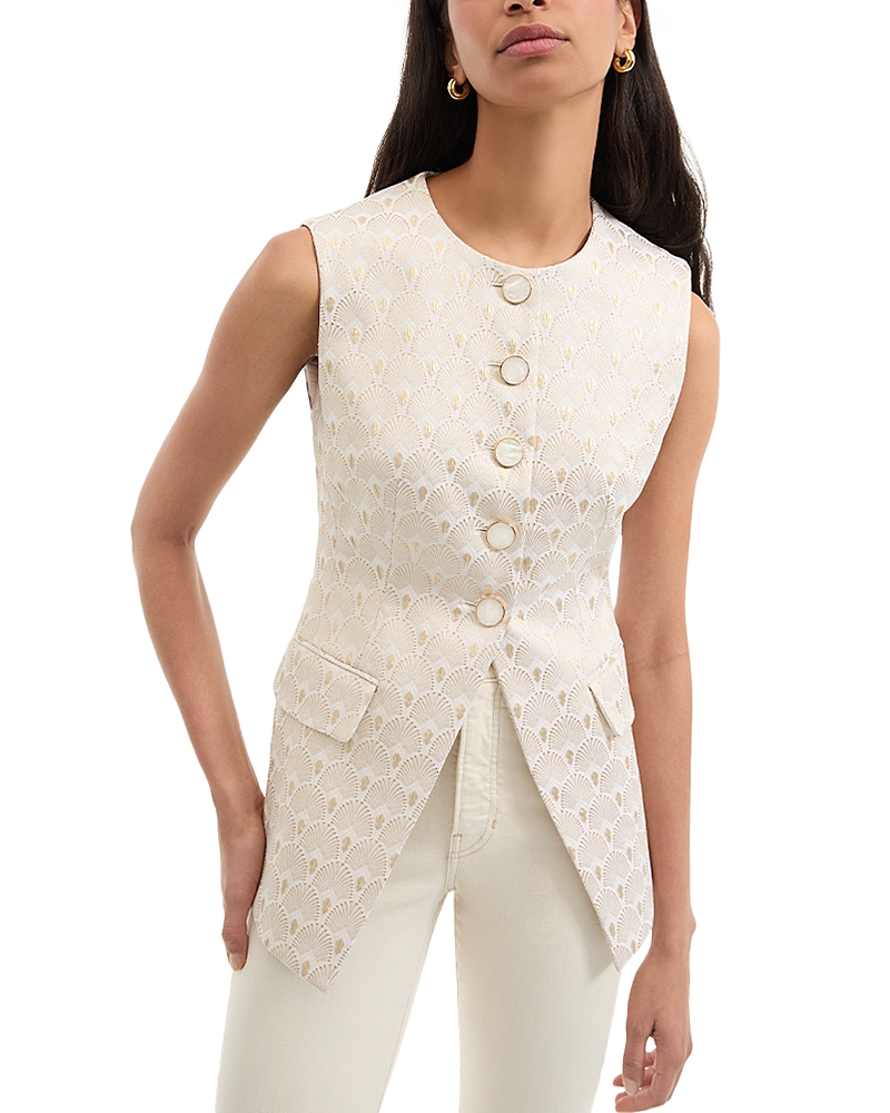 Veronica Beard Lois Button-fastening Waistcoat