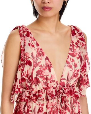 Floral Ribbons Omelia Gown