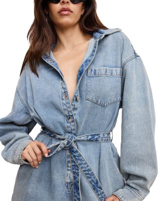 Weightless Denim Romper