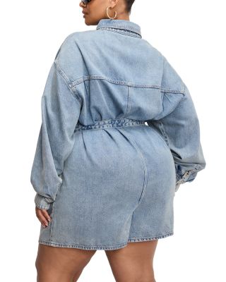 Weightless Denim Romper