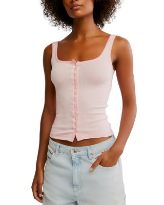 Free People - End Game Pointelle Tank Top