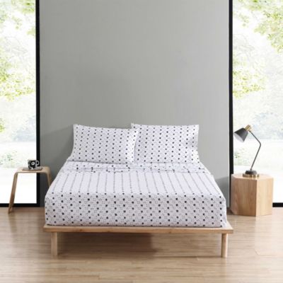 Kukkaketo Cotton Percale Sheet Set