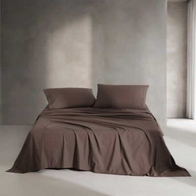 Washed Percale Cotton Sheet Set, Twin