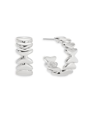 Ettika - Metal Moderna Small Half Hoop Earrings
