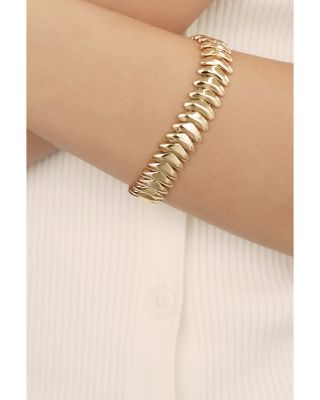 Metal Moderna Statement Flex Bracelet
