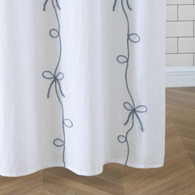 Sasha Bows Shower Curtain