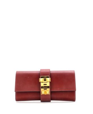 Pre-Owned HERMÈS - 23 Medor Clutch Tadelakt