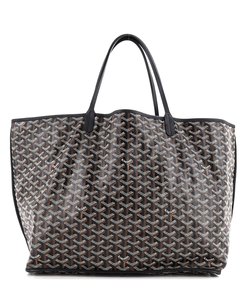 Pre-owned Pre-owned Goyard Goyard Gm Anjou Reversible Tote Coated Canvas