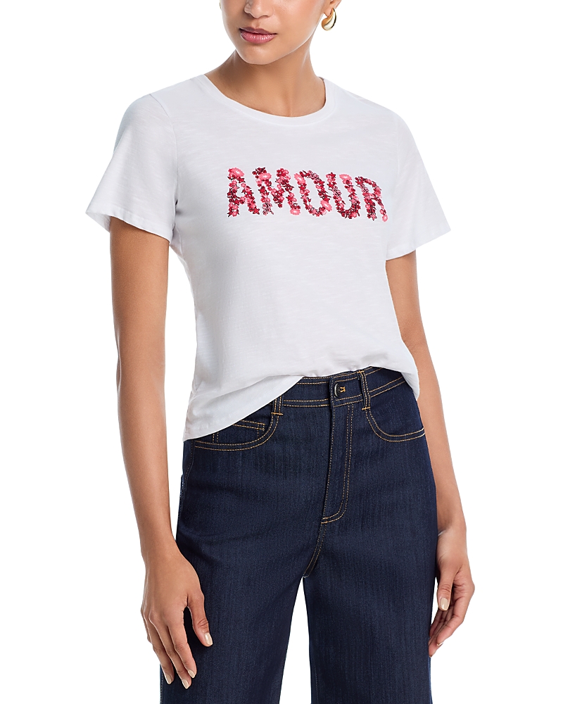 Cinq a Sept Floral Amour Tee
