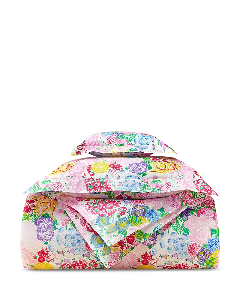 Pratesi Millefiori Duvet Cover, King In Pink