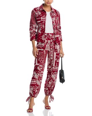 Cinq à Sept - Bandana Print Jacket & Pants