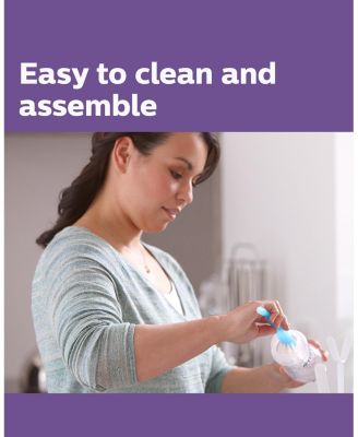 Glass Natural Baby Bottle With Natural Response Nipple, 8oz, 4 Pack