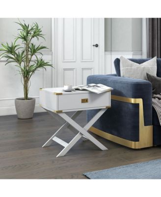 Yore 1-Drawer Side Table