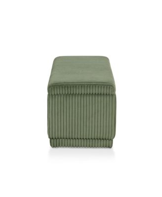 Lyla Chenille Rectangle Storage Bench