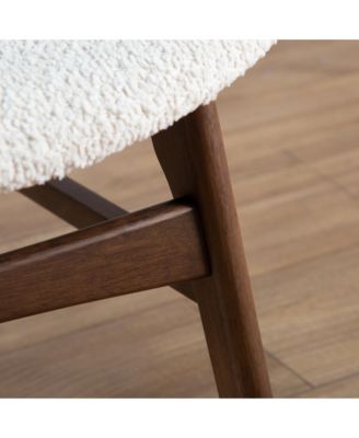 Shaw Boucle Wingback Accent Chair