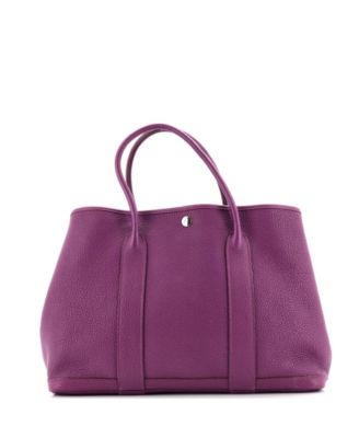 Pre-Owned HERMÈS - 36 Garden Party Tote Leather