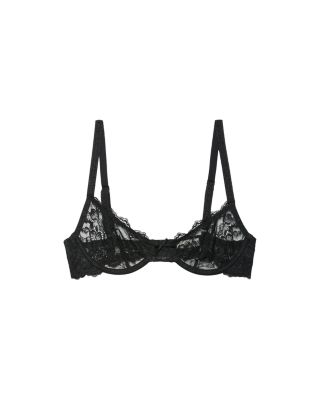 Bianca Lace Balconette Bra, Bianca Lace Garter, & Bianca Lace Thong