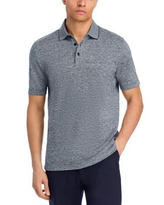 BOSS - Short Sleeve Heathered Polo Shirt