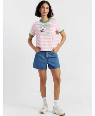  Women's Cotton Peanuts Racquet Club T-Shirt