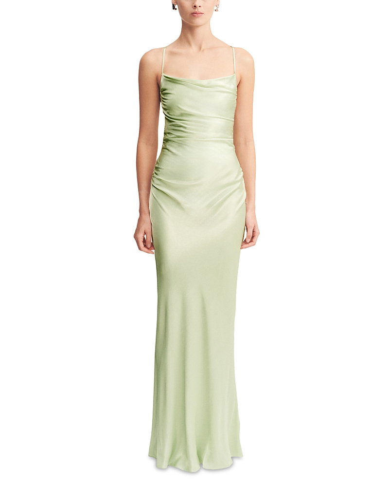 Shona Joy La Lune Lace Up Back Maxi Dress