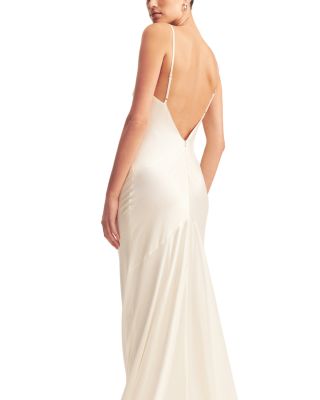 La Lune Low Back Gown