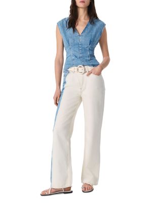Featherweight Logan Wide Leg Jeans in Blchs