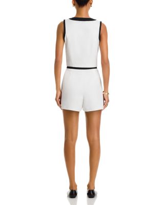 Contrast Trim Skort - Exclusive