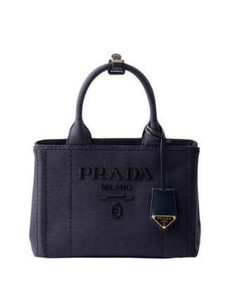 Prada Jardiniere Small Cotton Canvas Handbag | Bloomingdale's Handbags