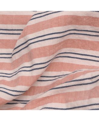 Sommerley Stripe Pillowcase Pair Linen Blend, King