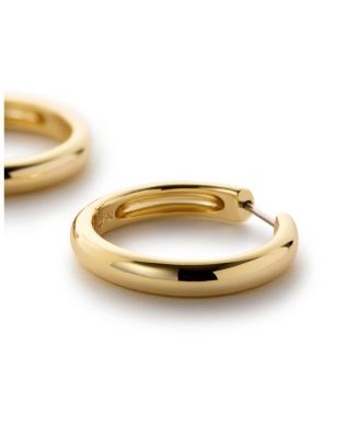 Gold Hoop Earrings Giulia Large