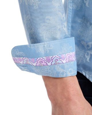 Paisley Woven Long Sleeve Shirt