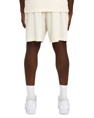 Relaxed Fit Terry Jacquard Shorts