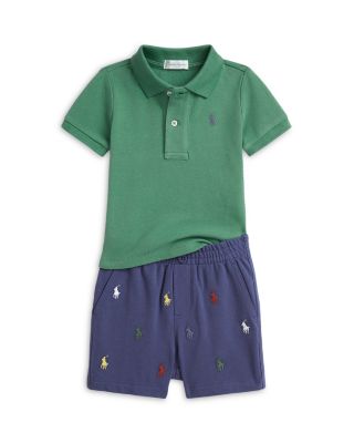 Ralph Lauren - Boys' Mesh Polo Shirt & Short Set - Baby
