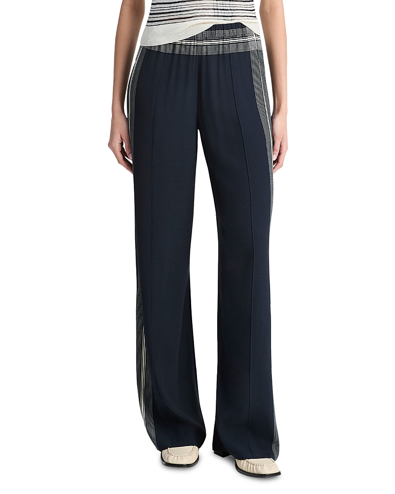 Vince Mid-rise Stripe Pull-on Pants