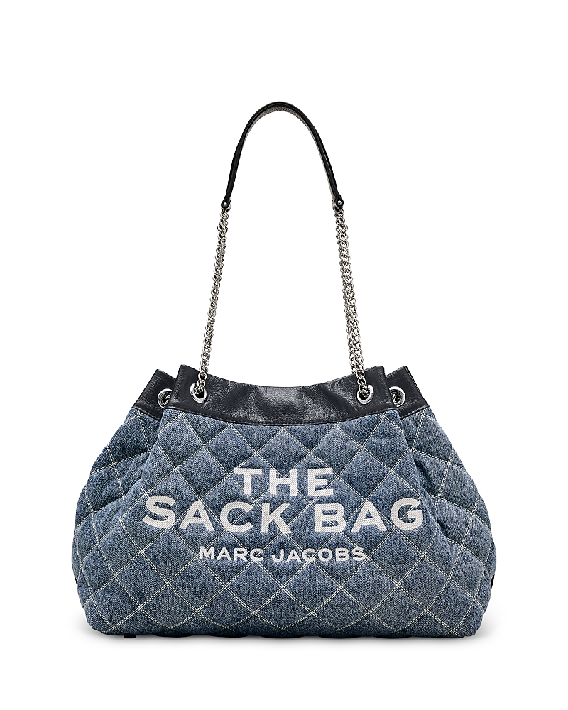 Marc Jacobs The Chain Sack Large Cotton Shoulder Bag