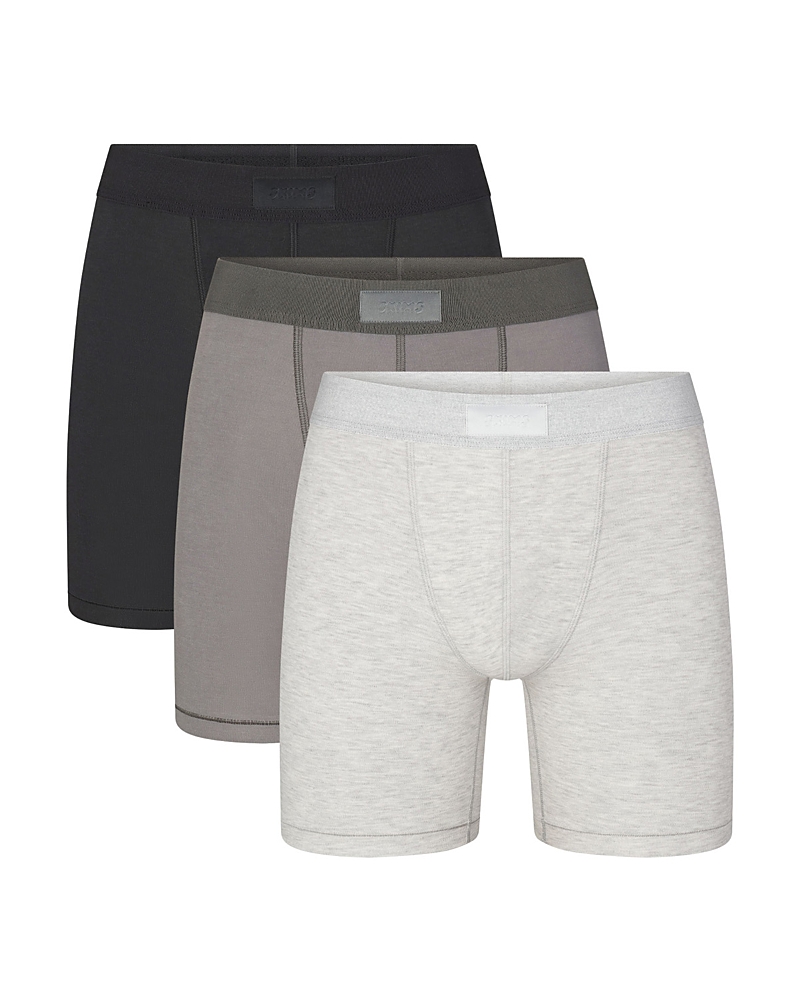 Skims Cotton 5 Boxer Briefs, 3 Pack