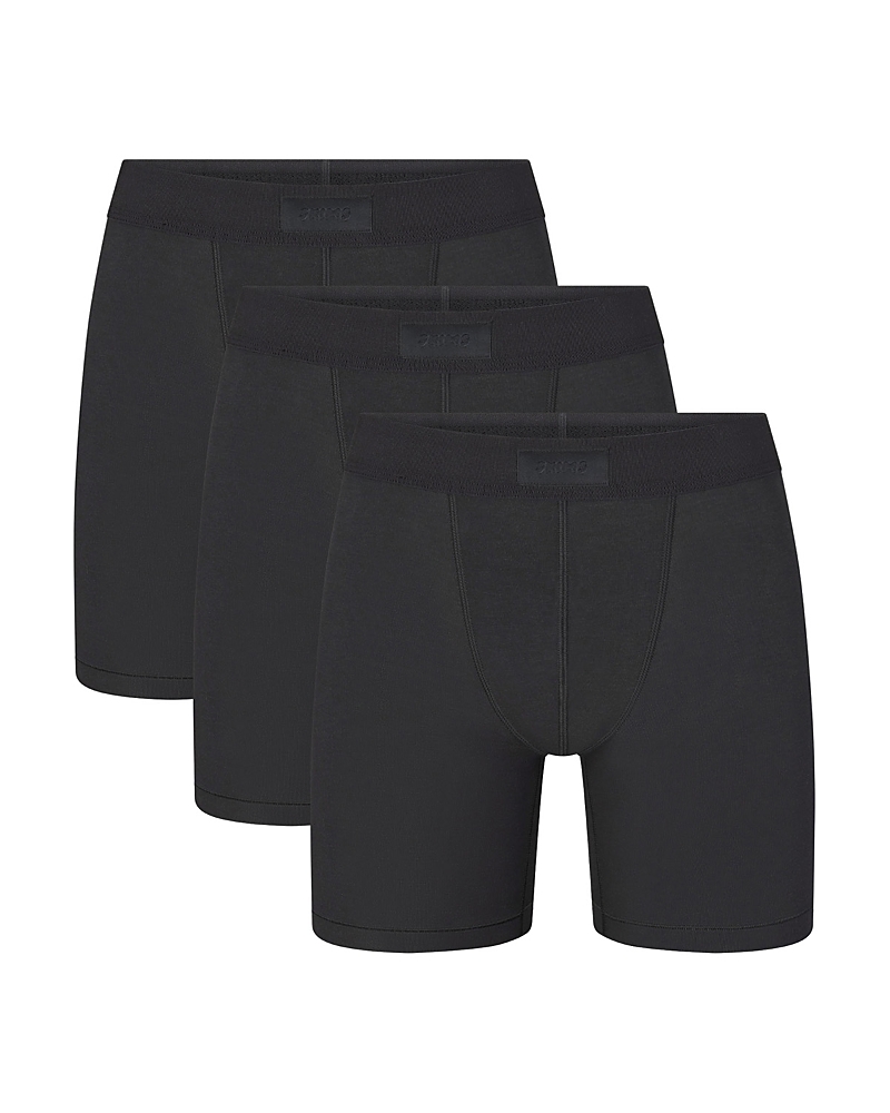 Skims Cotton 5 Boxer Briefs, 3 Pack