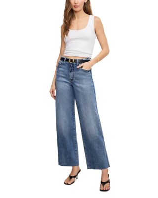 Good Skate Wide Cropped Jeans in Indigo978