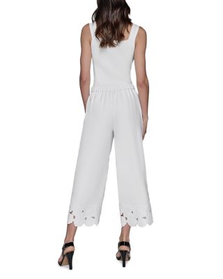 Flora Cut Out Cropped Pants