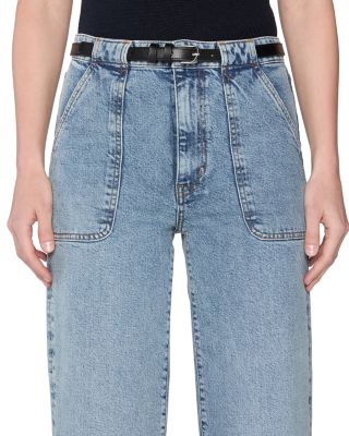 The Modern Pocket Wide Leg Jeans in Charge