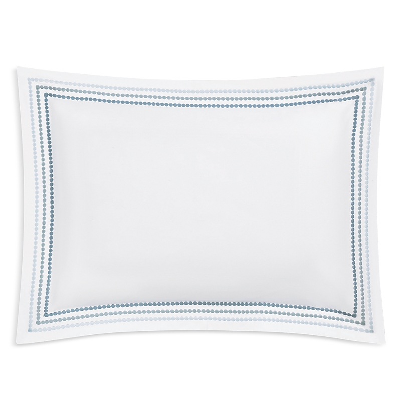 Matouk Amara Triple Pearl Boudoir Sham In Gray